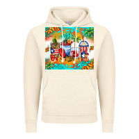Vintage Artic puerto rico coffee cups Vintage Hoodie - Zillion Design Studio