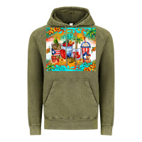 Vintage Olive puerto rico coffee cups Vintage Hoodie - Zillion Design Studio