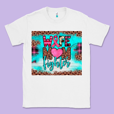 Wife Mom Fighter Tumbler Classic Tee Designed By Jahusdesignshop