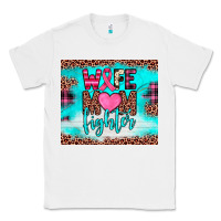 White wife mom fighter tumbler Classic Tee - JahusDesignShop