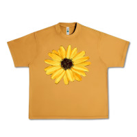 Peanut Butter sunflower Urban Heavy Tee - FaDigitalArtStudio