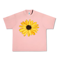 Salmon sunflower Urban Heavy Tee - FaDigitalArtStudio