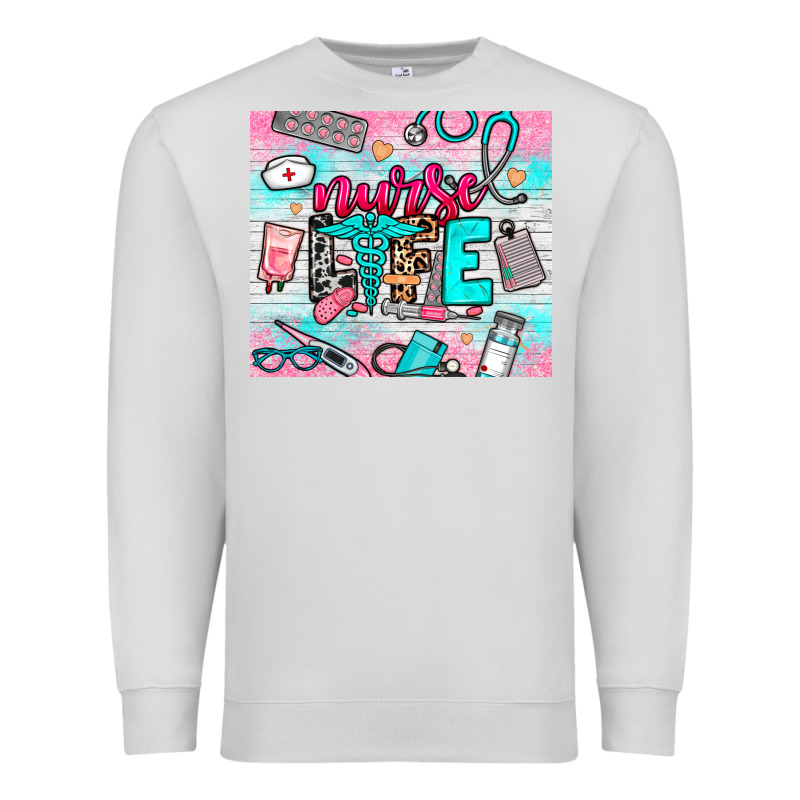 Nurse Life Premium Sweatshirt by NancyCooperArtShop | Teevron