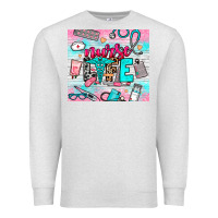 Oatmeal Heather nurse life Premium Sweatshirt - NancyCooperArtShop