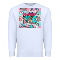 White nurse life Premium Sweatshirt - NancyCooperArtShop