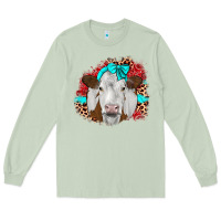 Matcha ribbon simmental leopard Long Sleeve Tee - JahusDesignShop