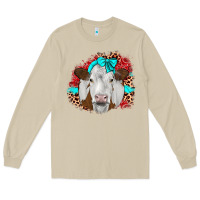 Mushroom ribbon simmental leopard Long Sleeve Tee - JahusDesignShop