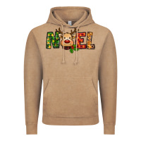 Vintage Coffee reindeer noel christmas Vintage Hoodie - RanaPortraitStore