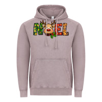 Vintage Zinc reindeer noel christmas Vintage Hoodie - RanaPortraitStore