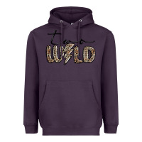 Plum two wild Heavyweight Hoodie - MaliasSmallBusiness