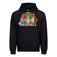 Forest Green Baseball gnomes Urban Hoodie - NancyCooperArtShop