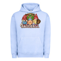 Pigment Grape Ice Baseball gnomes Urban Hoodie - NancyCooperArtShop