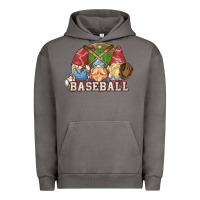 Pigment Tornado Baseball gnomes Urban Hoodie - NancyCooperArtShop