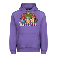 Tulip Baseball gnomes Urban Hoodie - NancyCooperArtShop