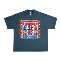 Midnight Navy all american gnomes Urban Heavy Tee - HRA Design Shop