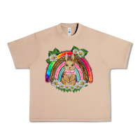 Burro easter rabbit rainbow Urban Heavy Tee - BarkalooDesign