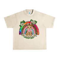 Sandshell easter rabbit rainbow Urban Heavy Tee - BarkalooDesign