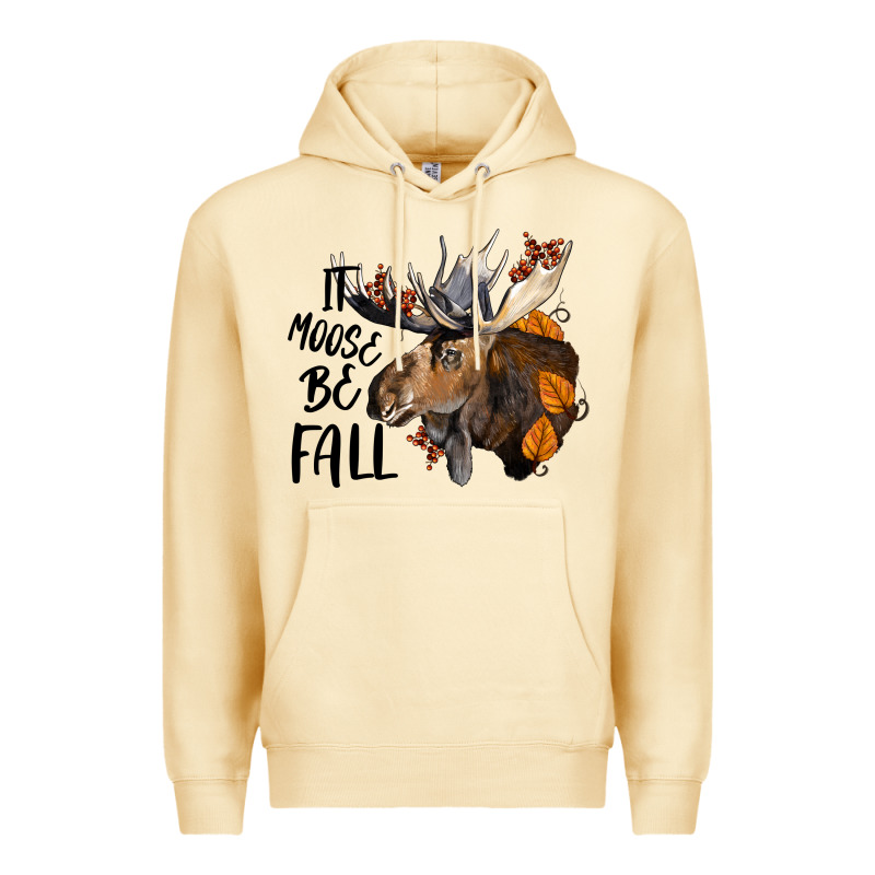 It Moose Be Fall Premium Hoodie by LillyAllenDesigns | Teevron