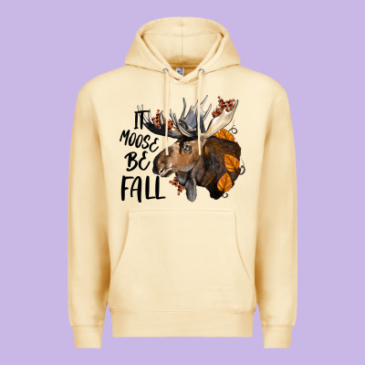 It Moose Be Fall Premium Hoodie Designed By Lillyallendesigns