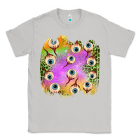 Moon Dust eyes leopard halloween patch Classic Tee - BundleAndBundleShop