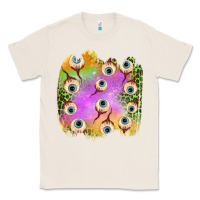 Eyes Leopard Halloween Patch Classic Tee | Teevron