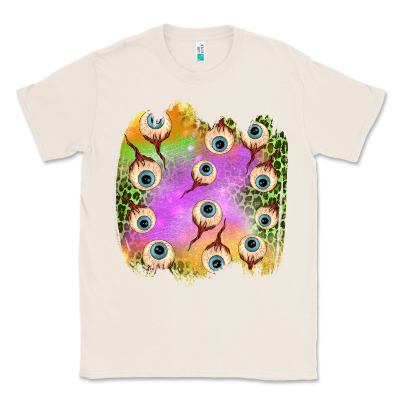 Eyes Leopard Halloween Patch Classic Tee by BundleAndBundleShop | Teevron