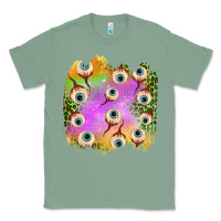 Sage eyes leopard halloween patch Classic Tee - BundleAndBundleShop