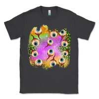 Smoke eyes leopard halloween patch Classic Tee - BundleAndBundleShop