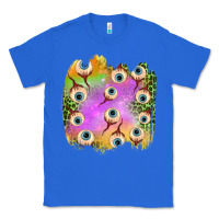 True Royal eyes leopard halloween patch Classic Tee - BundleAndBundleShop