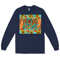 Navy Thanksgiving Turkey Long Sleeve Tee - Artiststas