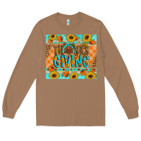 Toasted Coconut Thanksgiving Turkey Long Sleeve Tee - Artiststas