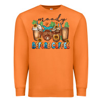 Carrot moody before coffee Premium Sweatshirt - MaliasSmallBusiness