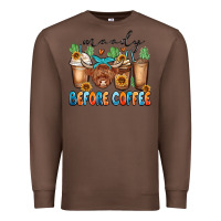 Chestnut moody before coffee Premium Sweatshirt - MaliasSmallBusiness