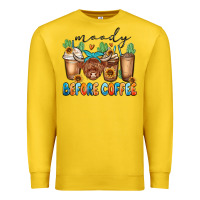 Lemon moody before coffee Premium Sweatshirt - MaliasSmallBusiness