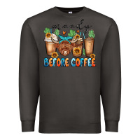 Smoke moody before coffee Premium Sweatshirt - MaliasSmallBusiness