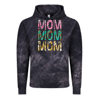 Cloud Black mom mom mom mothers day Vintage Hoodie - texasbilliewilder