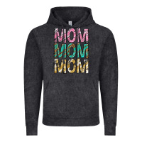 Vintage Black mom mom mom mothers day Vintage Hoodie - texasbilliewilder