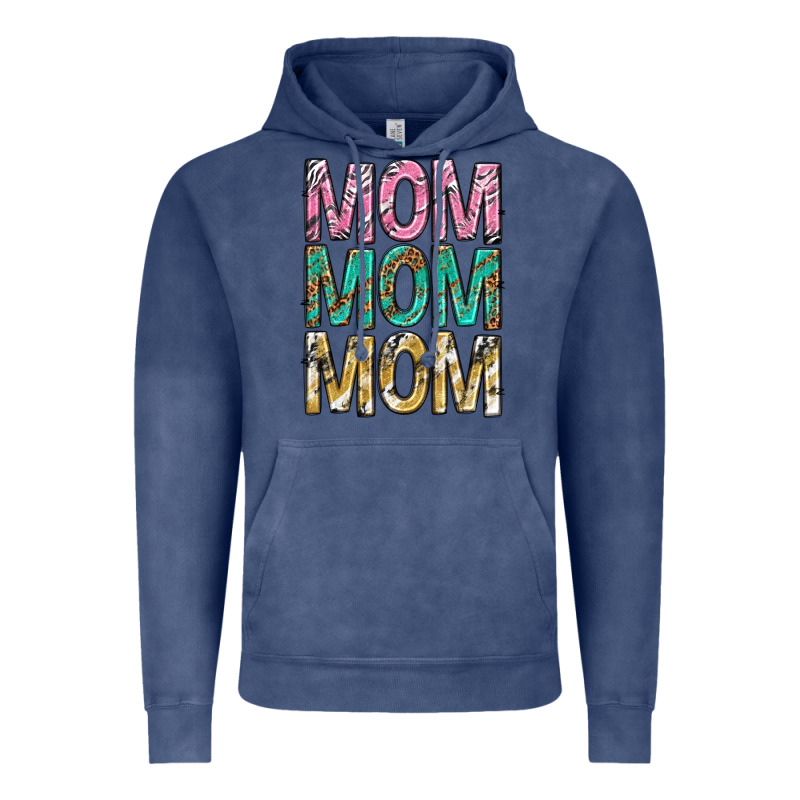Mom Mom Mom Mothers Day Vintage Hoodie by texasbilliewilder | Teevron