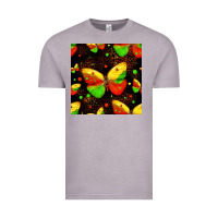 Vintage Zinc juneteenth butterflies seamless pattern Vintage Tee - HRA Design Shop