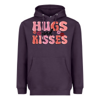 Plum hugs and kisses Heavyweight Hoodie - MaliasSmallBusiness