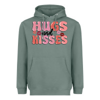Sage hugs and kisses Heavyweight Hoodie - MaliasSmallBusiness
