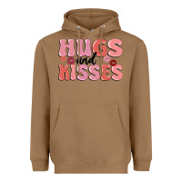 Toasted Coconut hugs and kisses Heavyweight Hoodie - MaliasSmallBusiness