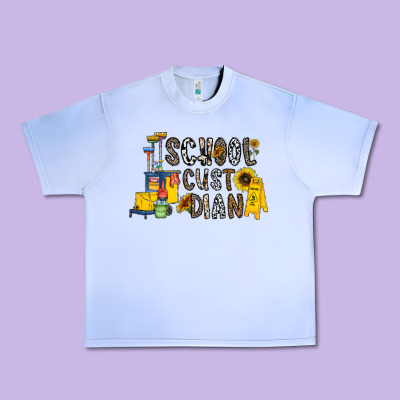School Cust Dian Urban Heavy Tee Designed By Cowhidedigitalart