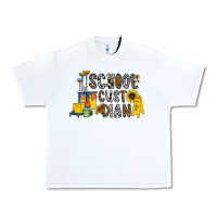 White school cust dian Urban Heavy Tee - CowhideDigitalArt