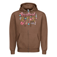 Chestnut Registered Nurse Zipper Hoodie - LillyAllenDesigns