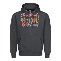 Registered Nurse Zipper Hoodie | Teevron