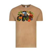 Vintage Camel fall tractor with pumpkin Vintage Tee - AdoDesignShop