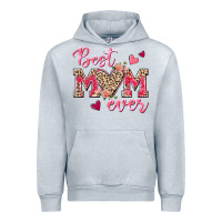 Heather Grey Best Mom Ever Urban Hoodie - texasbilliewilder
