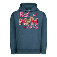 Pigment Midnight Navy Best Mom Ever Urban Hoodie - texasbilliewilder