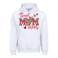 White Best Mom Ever Urban Hoodie - texasbilliewilder